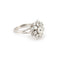 Bague 50 Marguerite - Bague en platine diamants 58 Facettes BD204