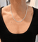 Collier Collier rivière diamants en or gris 18 carats 58 Facettes C142