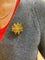 Broche Broche Chardon - Broche en or jaune 18 carats diamants 58 Facettes BRO71