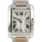 Cartier Tank Anglaise - Montre en or rose et acier