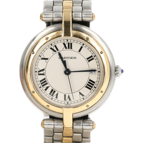 Cartier Panthère - Montre femme en or jaune et acier