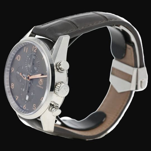 TAG Heuer Carrera - Montre Calibre 1887 Chronograph en acier 58 Facettes MT47412