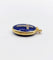 Pendentif porte-photo croix victorien en or 18k, diamants et émail 58 Facettes A07566