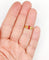 51 Bague toi et moi antique en or 18k, pierres rouges et perles 58 Facettes A07562