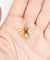 Pendentif abeille victorien en or rose, grenat et perles 58 Facettes A07545