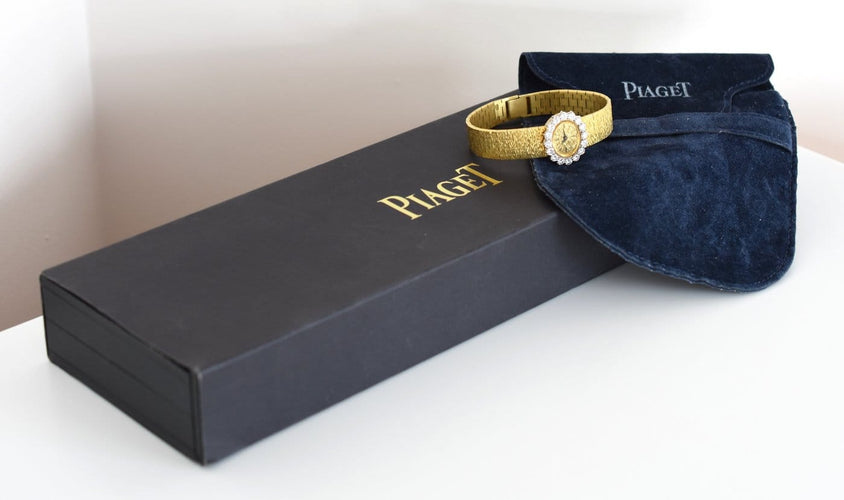 Piaget Haute Joaillerie - Montre en or jaune 18 carats et diamants 58 Facettes PIA-200