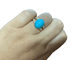 54 Bague en or jaune 18 carats, turquoise Sleeping Beauty et diamants 58 Facettes BA 797