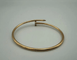 Cartier Juste un Clou PM - Bracelet en or rose et diamants 58 Facettes BOP/260059