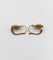 Dormeuses cible Art déco - Boucles d'oreilles en or 18k, platine et diamants 58 Facettes A07499