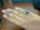 50 Bague pavée en or blanc avec rubis thaï et diamants 58 Facettes BA 499