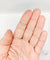 52.5 Bague solitaire Art déco en platine, diamant 0,35 ct 58 Facettes A07439