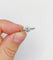 52.5 Bague solitaire Art déco en platine, diamant 0,35 ct 58 Facettes A07439