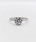 52.5 Bague solitaire Art déco en platine, diamant 0,35 ct 58 Facettes A07439