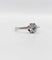 52.5 Bague solitaire Art déco en platine, diamant 0,35 ct 58 Facettes A07439