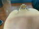 54 Bague marquise en or jaune 18K, rubis et diamant 58 Facettes BA 770