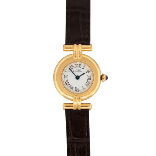Cartier Must Colisée - Montre en vermeil cadran ivoire 58 Facettes 535
