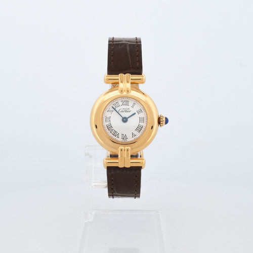 Cartier Must Colisée - Montre en vermeil cadran ivoire 58 Facettes 535