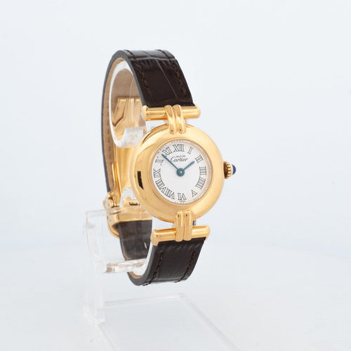 Cartier Must Colisée - Montre en vermeil cadran ivoire 58 Facettes 535