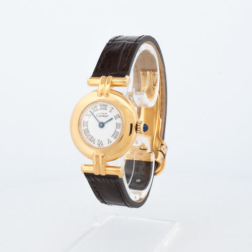Cartier Must Colisée - Montre en vermeil cadran ivoire 58 Facettes 535