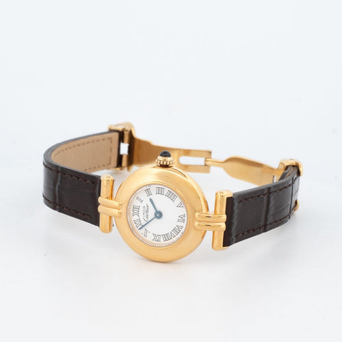 Cartier Must Colisée - Montre en vermeil cadran ivoire 58 Facettes 535