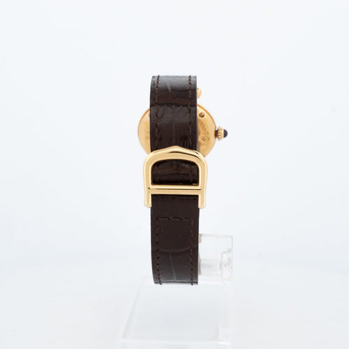 Cartier Must Colisée - Montre en vermeil cadran ivoire 58 Facettes 535