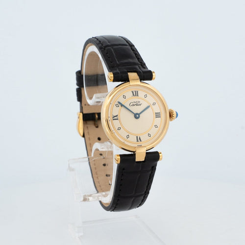 Cartier Must Vendôme - Montre SM en vermeil 58 Facettes 566