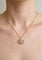 Collier vintage signe Gémeaux en or jaune et blanc 18 ct 58 Facettes CV-099