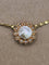 Collier pendentif vintage en or jaune 18 ct et perle 58 Facettes CV-101