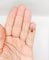 42 Bague duchesse antique en or rose 18k, pierre rouge et diamants 58 Facettes A07649