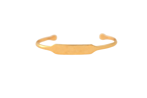 Bracelet jonc bébé en or jaune