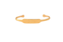 Bracelet jonc bébé en or jaune