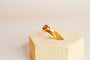 50 Bague cœur en or jaune 18 carats et scapolite 58 Facettes 3692