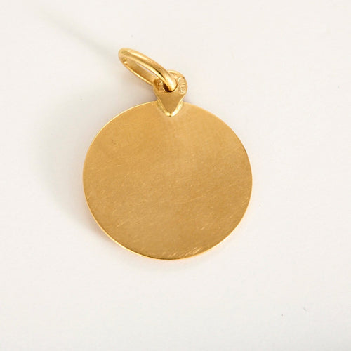 Zodiaque Balance - Médaille en or jaune 18k 58 Facettes MédailleBalance