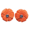 Boucles d'oreilles en or blanc, corail et aigues-marines 58 Facettes TA78PI354
