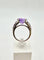 50 Mauboussin Plaisirs d'Amour - Bague en or blanc, améthystes et diamants 58 Facettes 323/1070