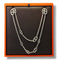 Hermès Farandole - Collier grand modèle en argent 58 Facettes