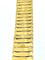 Bracelet Art déco large et souple en or jaune 18 carats 58 Facettes BR1539D