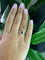 53.5 Bague ovale en or blanc, rubis et diamant 58 Facettes BA 226