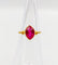 43 Bague antique en or 18k et rubis synthétique 58 Facettes A07673