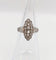 49.5 Bague marquise antique en or 18k, platine et diamants taille rose 58 Facettes A07676