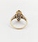 49.5 Bague marquise antique en or 18k, platine et diamants taille rose 58 Facettes A07676
