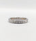 58 Alliance américaine Art déco en platine et diamants 58 Facettes A07656