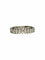 52 Demi-alliance en or blanc 18K et diamants 58 Facettes 2177