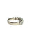 52 Demi-alliance en or blanc 18K et diamants 58 Facettes 2177