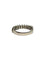52 Demi-alliance en or blanc 18K et diamants 58 Facettes 2177