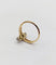 54 Bague marquise antique en or 18K, platine et diamants 58 Facettes A07637