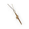 Pendentif croix ajourée en or jaune 750 58 Facettes 330100022