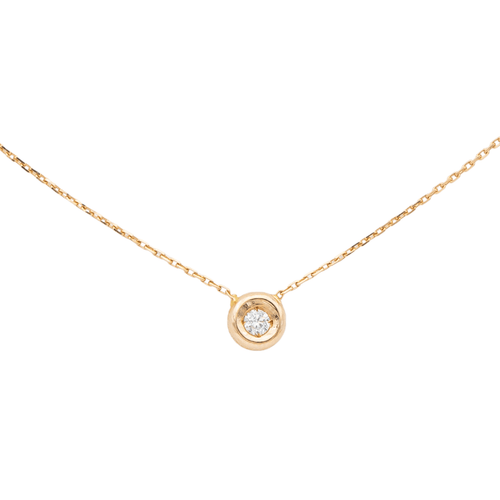 Collier en or rose et diamant 58 Facettes 579163RV
