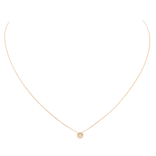 Collier en or rose et diamant 58 Facettes 579163RV