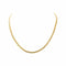 Collier maille anglaise en or jaune 58 Facettes 5448725CN